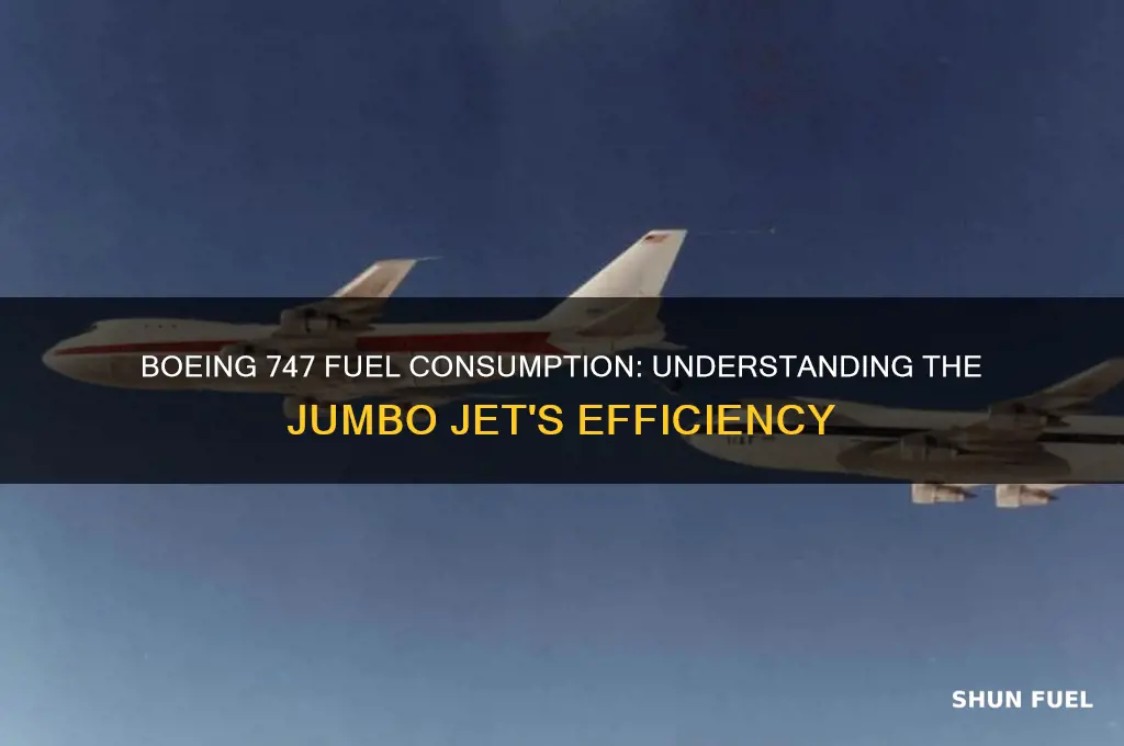 how much fuel does boeing 747 use