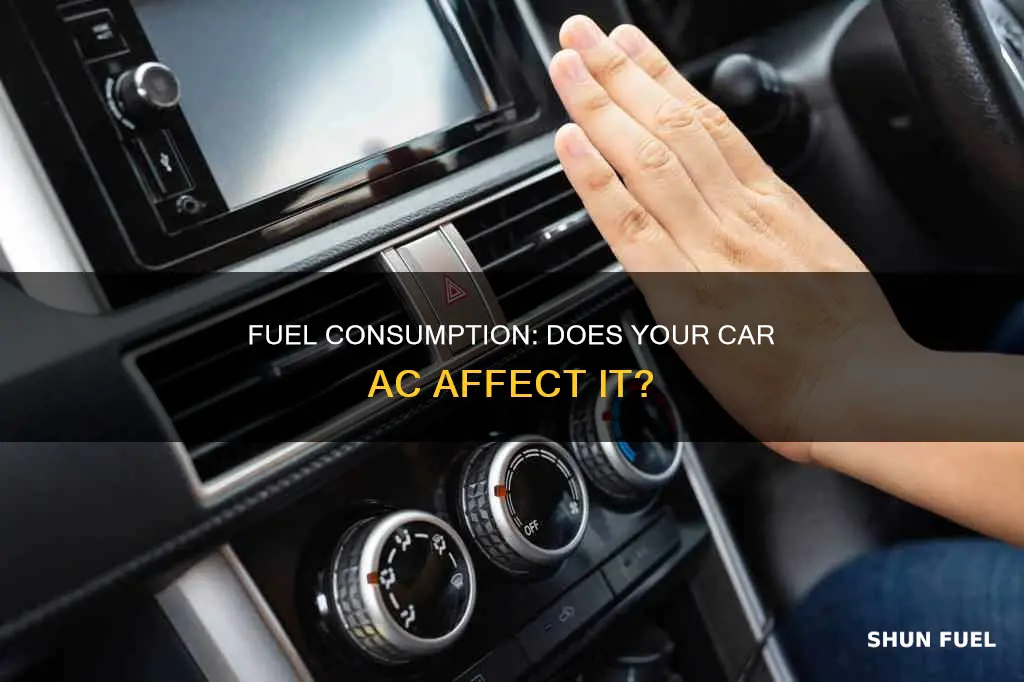how much fuel does car ac consume