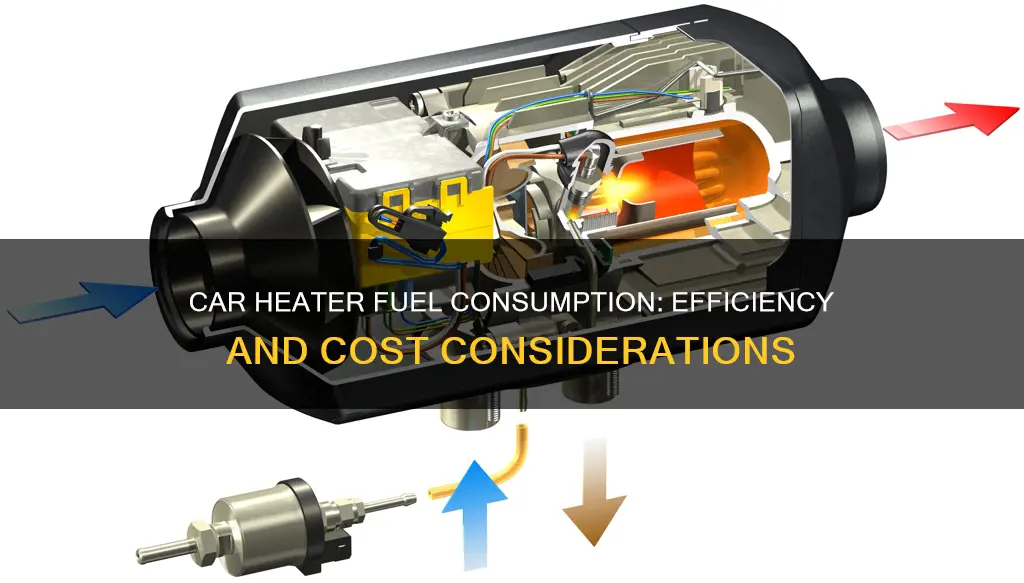 how much fuel does car heater use