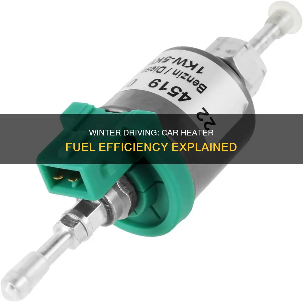 how much fuel does car heater use