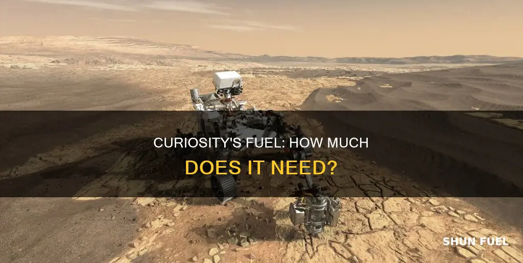 how much fuel does curiosity have