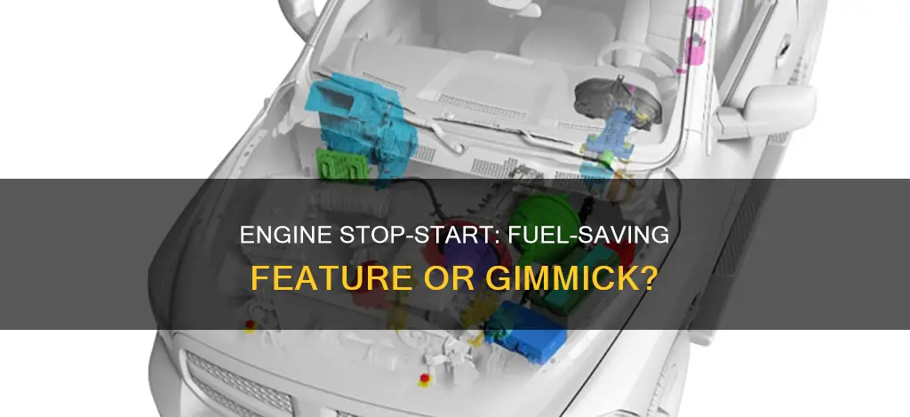 how much fuel does engine stop start save