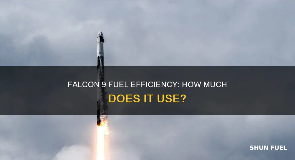 how much fuel does falcon 9 use