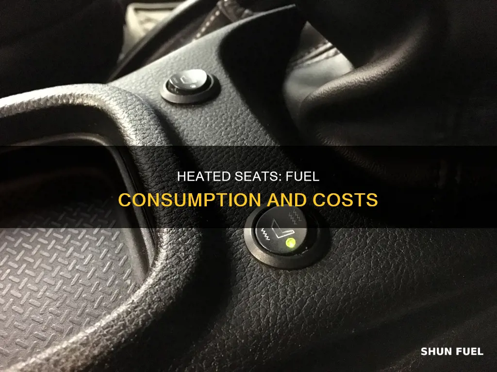 how much fuel does heated seats use