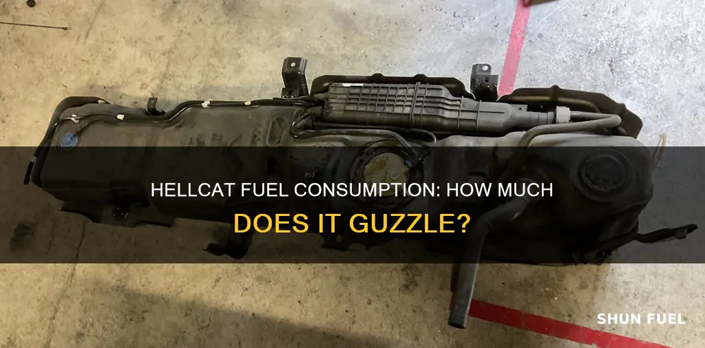how much fuel does hellcat take