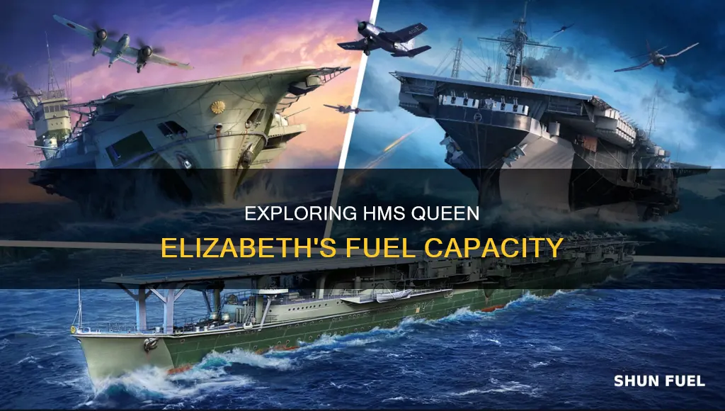 how much fuel does hms queen elizabeth carry