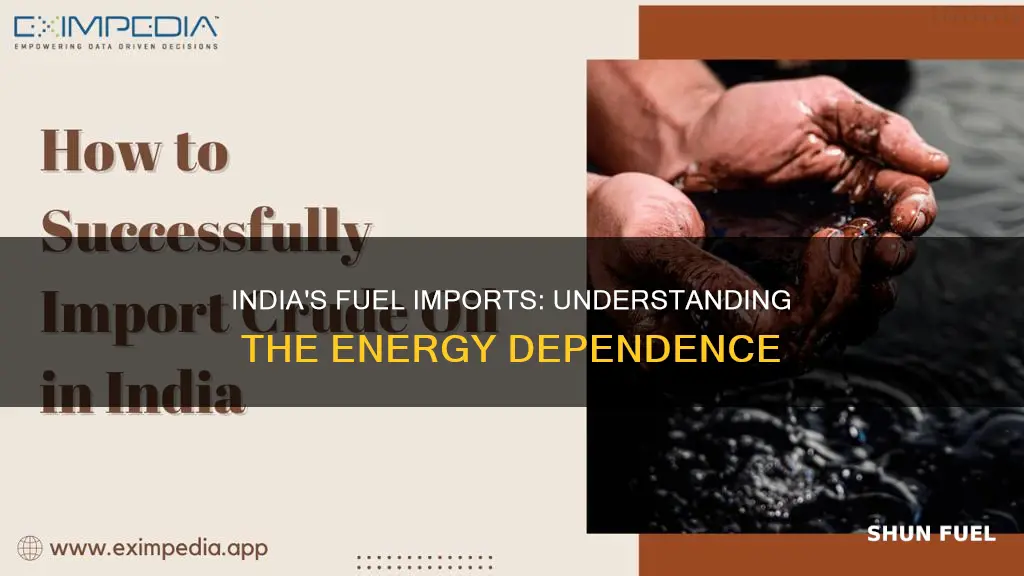 how much fuel does india import