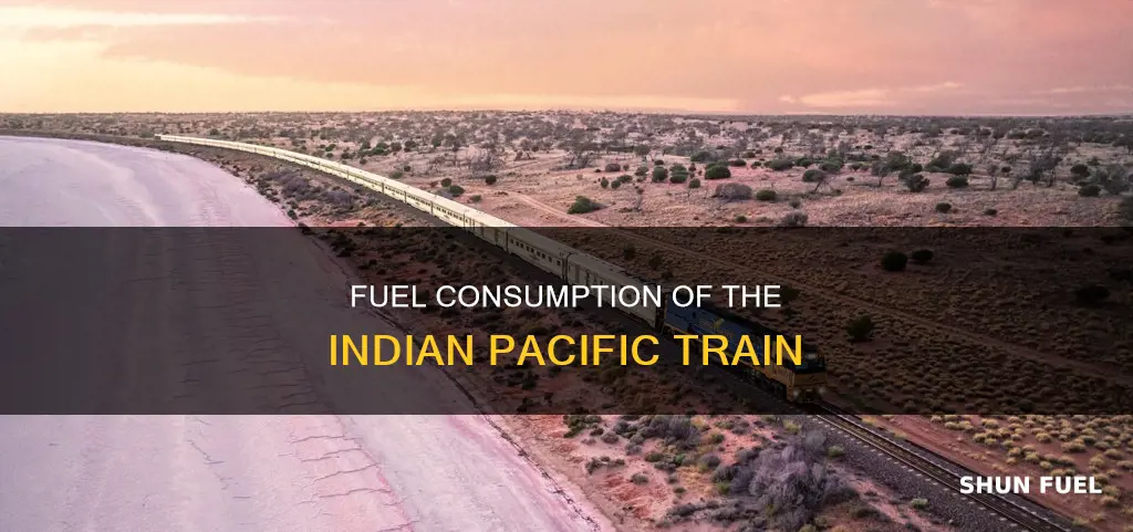 how much fuel does indian pacific use