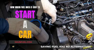 Fuel Costs: Starting Your Car's Engine