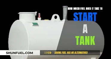 Fuel Consumption: Starting a Tank's Engine