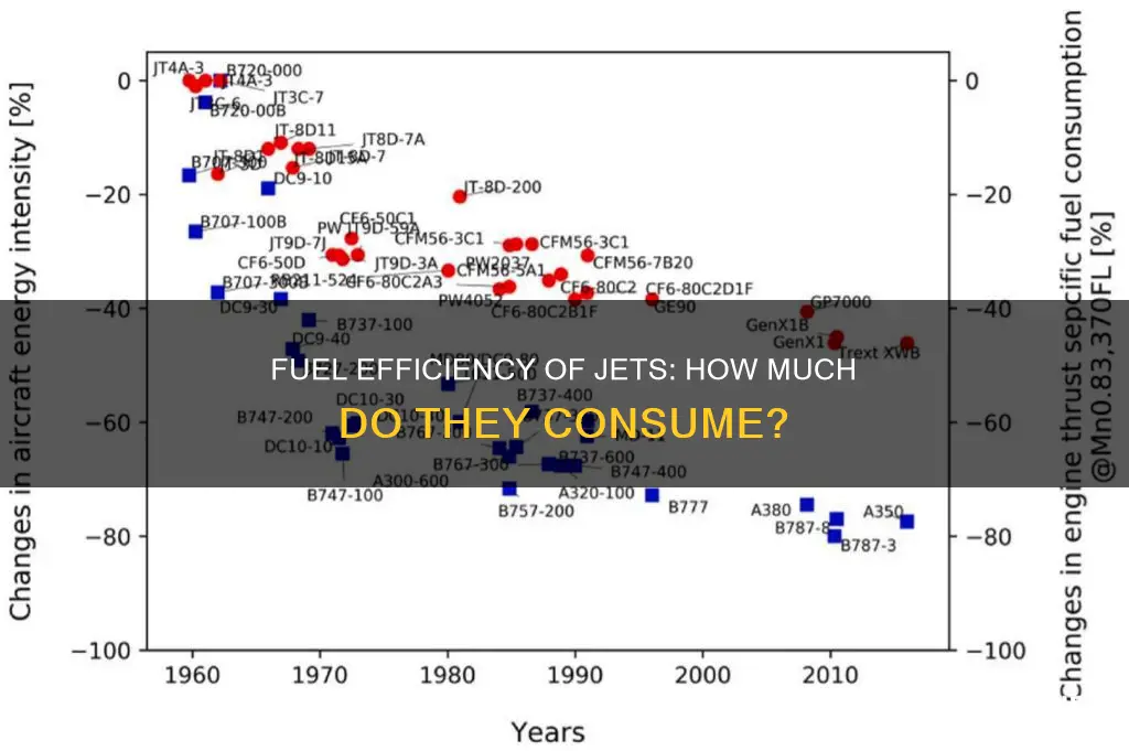 how much fuel does jet use