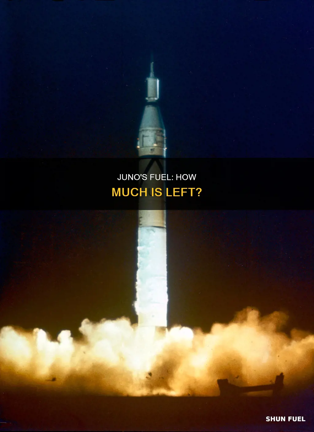 how much fuel does juno have left