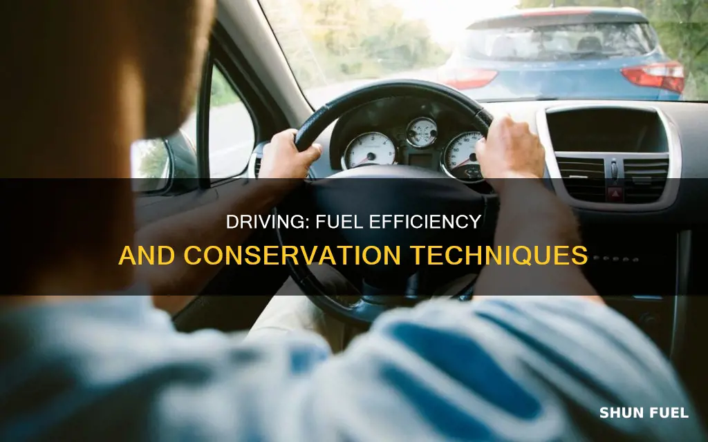 how much fuel does just driving use