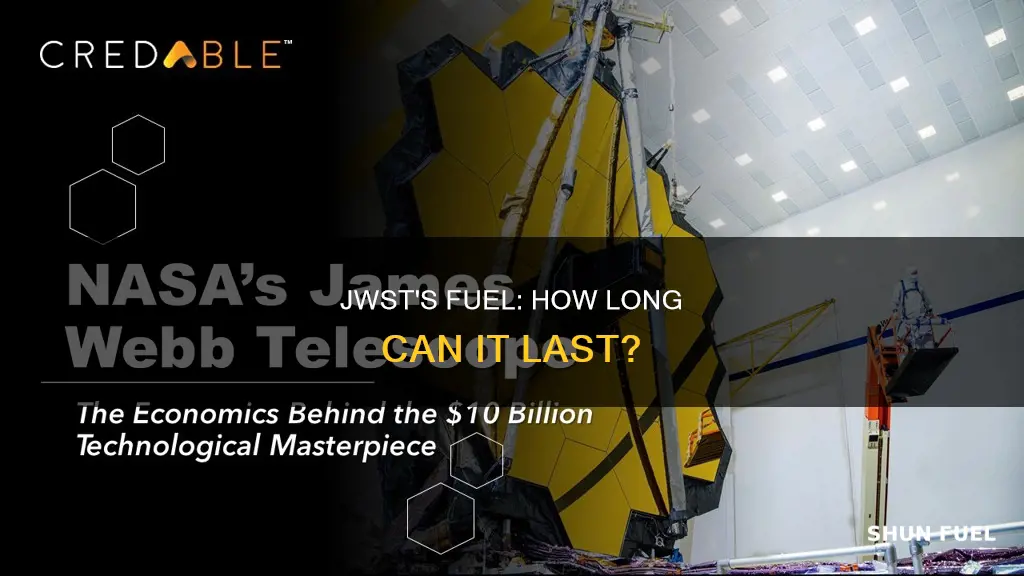 how much fuel does jwst have