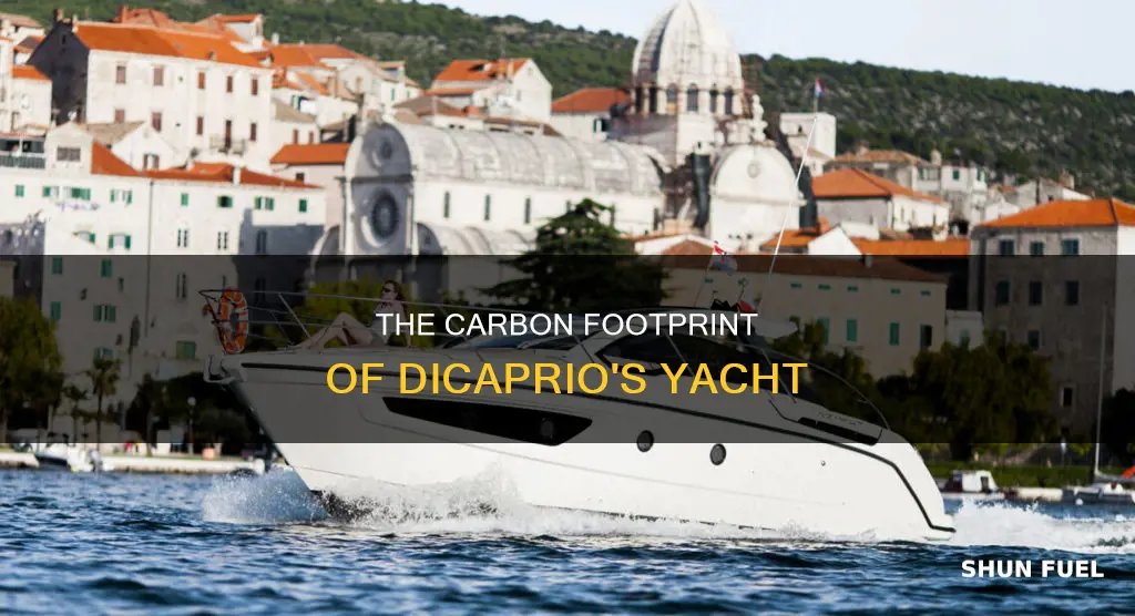 how much fuel does leonardo dicaprio