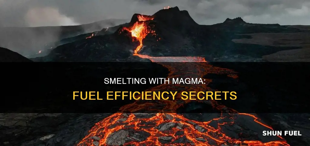 how much fuel does magma blcok smelt
