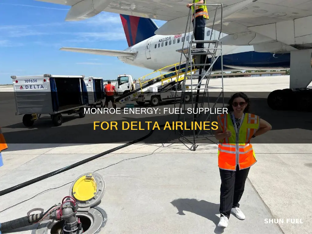 how much fuel does monroe energy supply delta