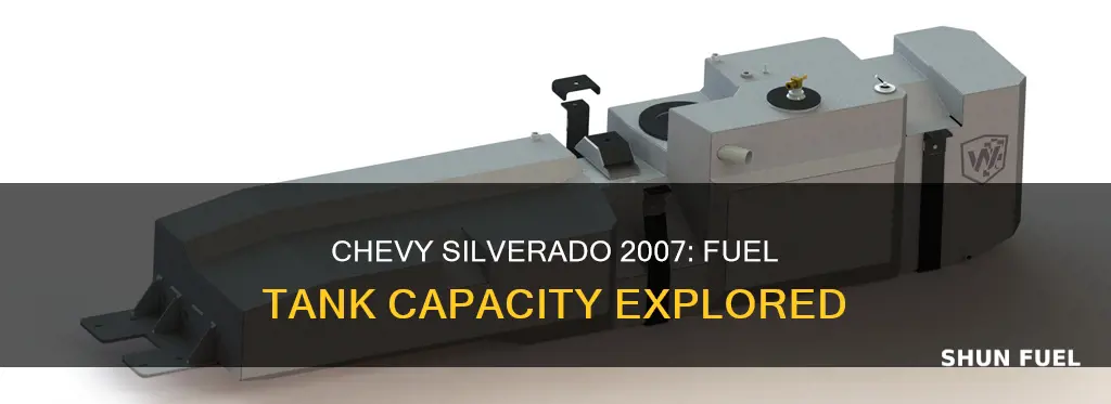 how much fuel does my 2007 chevy silverado hold