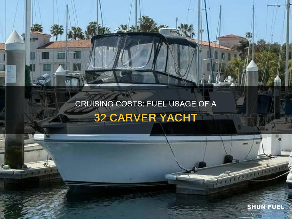 how much fuel does my 32 carver use