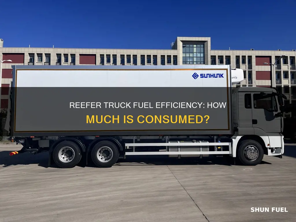 how much fuel does reefer truck use