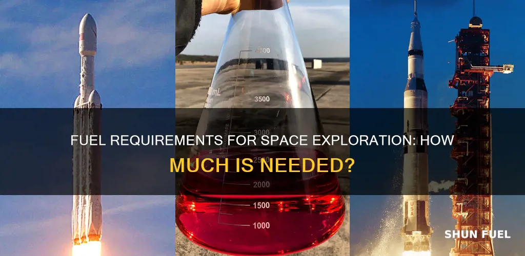 how much fuel does rocket need