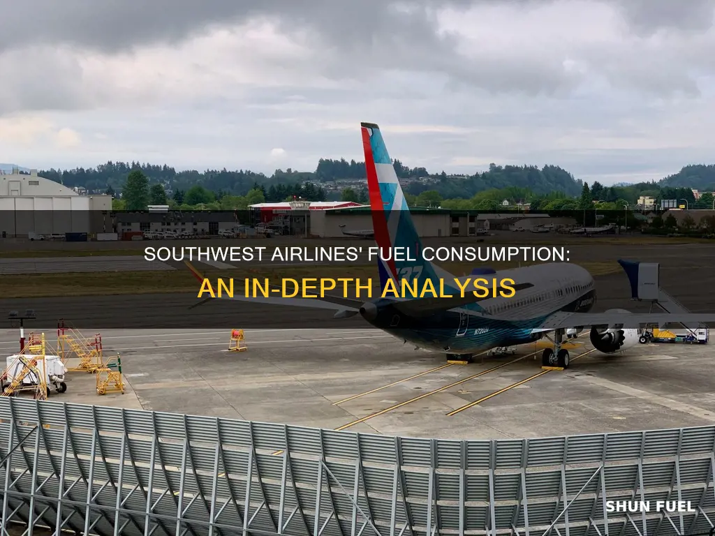 how much fuel does southwest airlines use