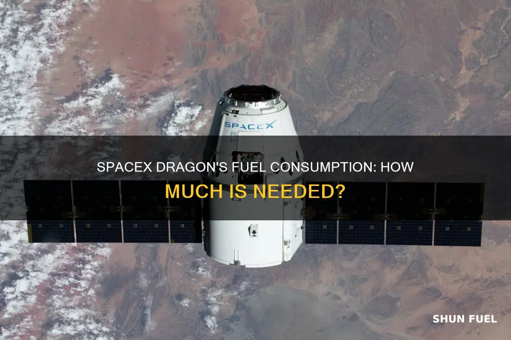 how much fuel does spacex dragon use
