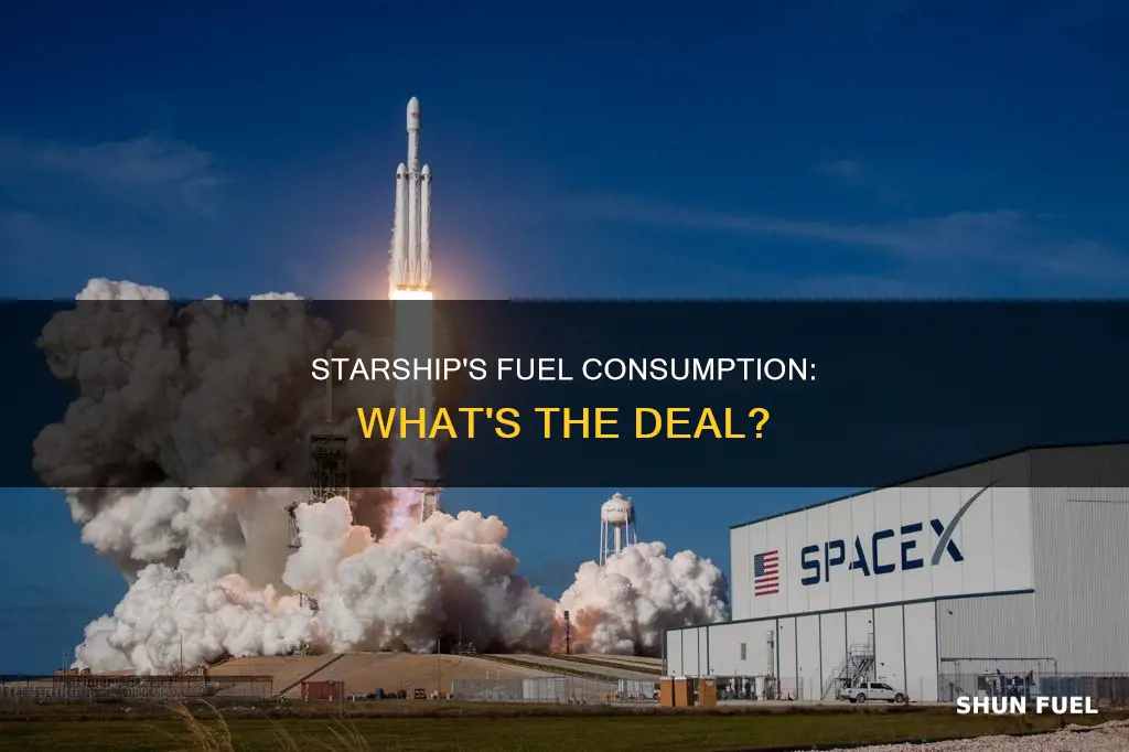 how much fuel does starship use