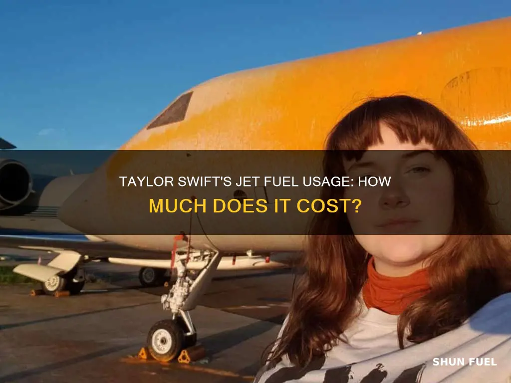 how much fuel does taylor swift jet use
