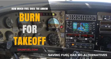 Takeoff Fuel Efficiency: Arrow's Fuel Consumption