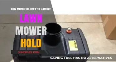 Lawn Mower Fuel: How Much Can They Hold?