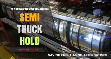 Semi Trucks' Fuel Capacity: How Much Do They Hold?