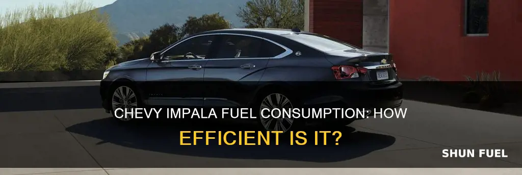 how much fuel does the chevy impala consume