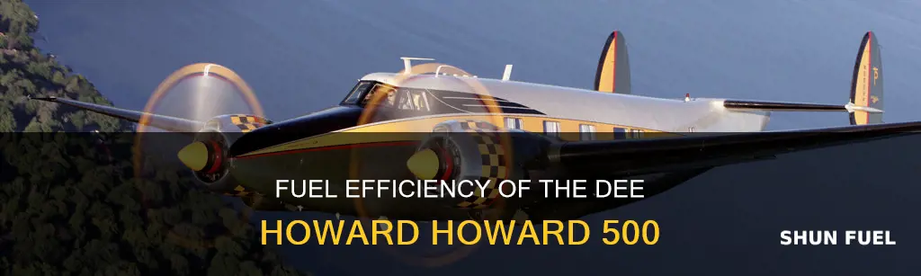 how much fuel does the dee howard company howard 500