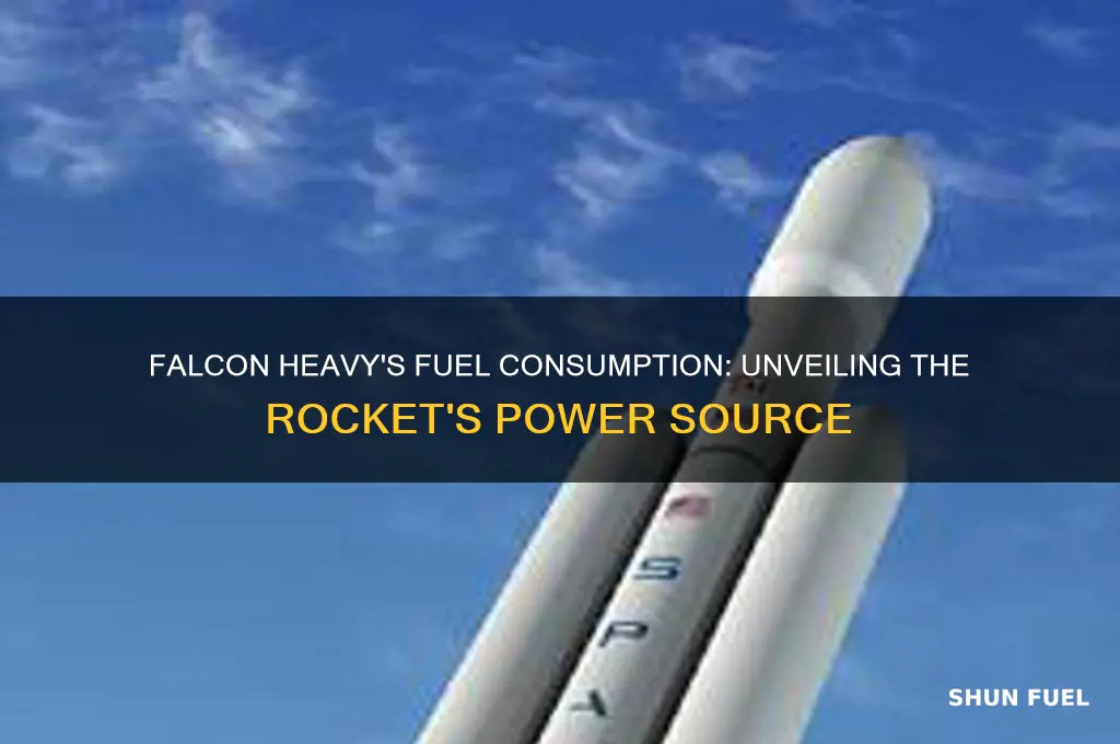 how much fuel does the falcon heavy use