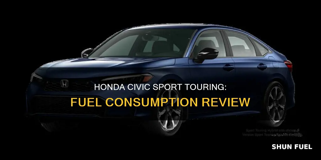 how much fuel does the honda civic sport touring consumes
