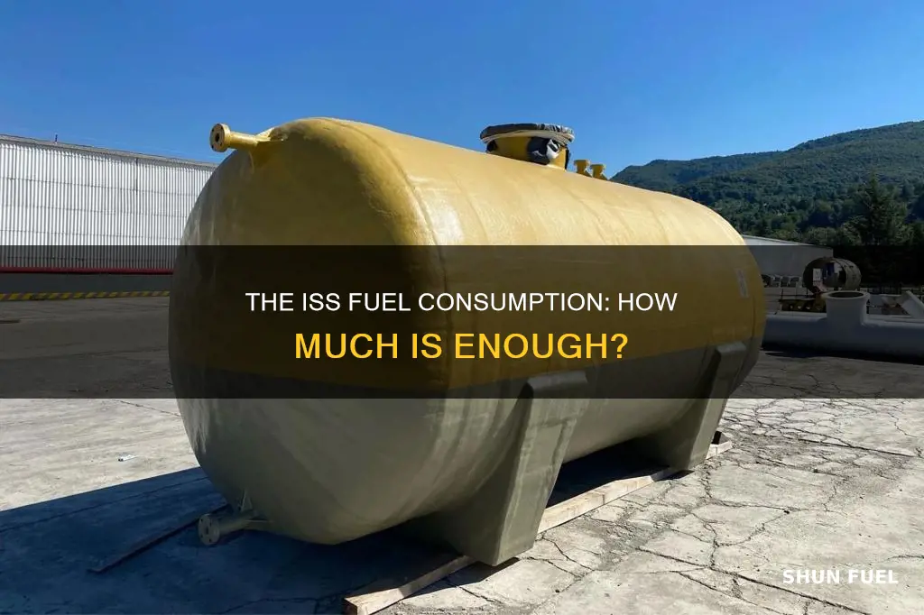 how much fuel does the iss carry
