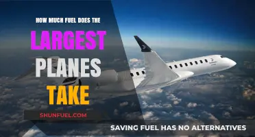 Massive Fuel Consumption of the Largest Planes