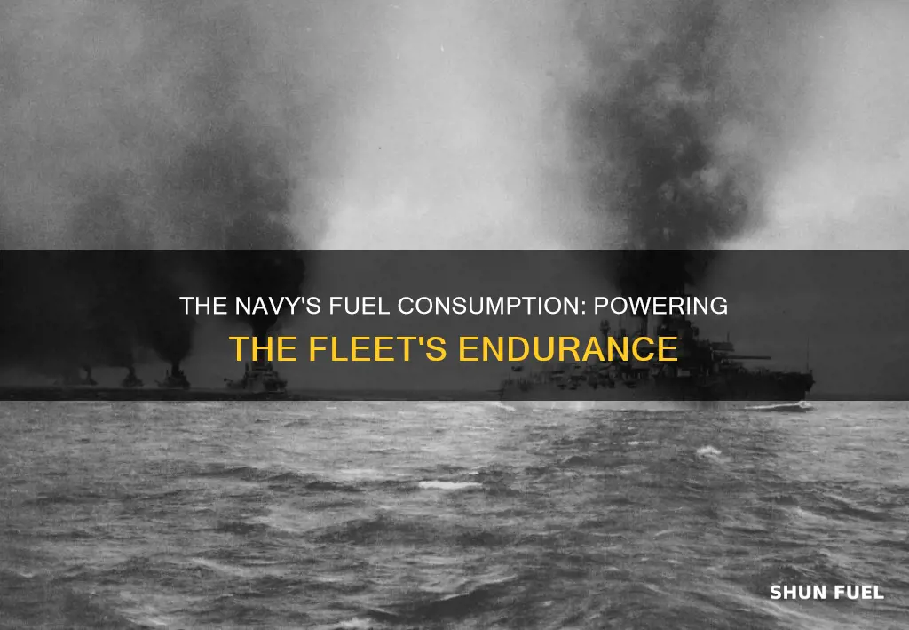 how much fuel does the navy shp
