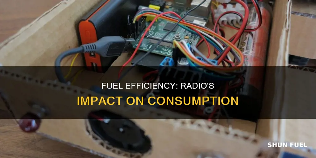 how much fuel does the radio use