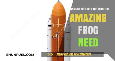 Amazing Frog's Rocket Fuel: How Much Does It Take?