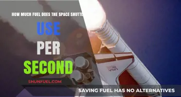 Space Shuttle Fuel Consumption: How Much Per Second?