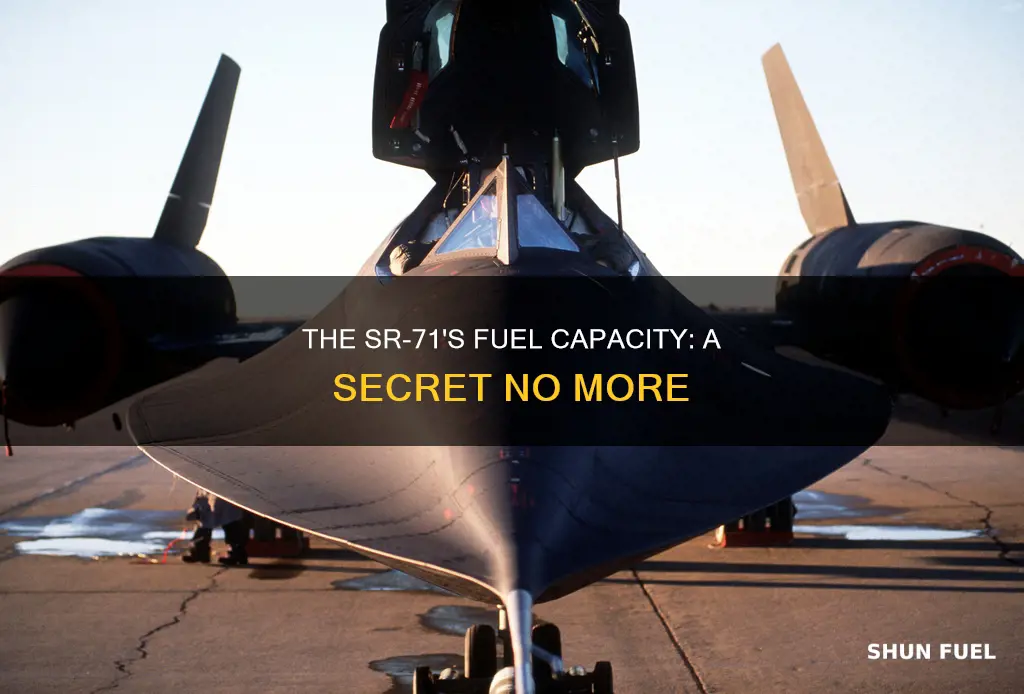 how much fuel does the sr-71 hold