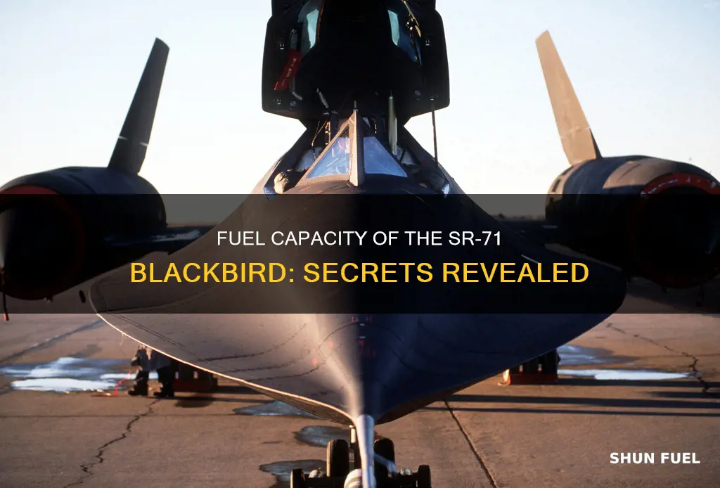 how much fuel does the sr71 carry