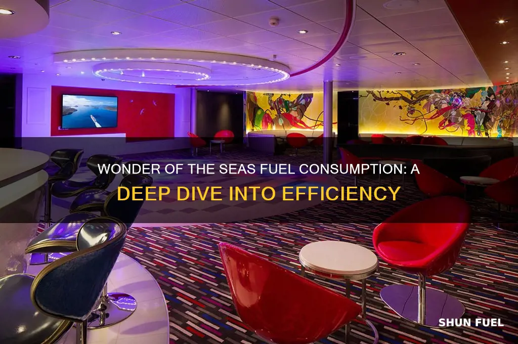 how much fuel does wonder of the seas use
