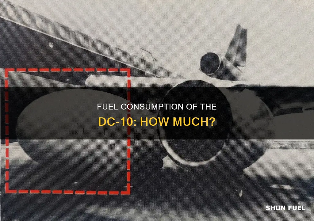 how much fuel dos a dc-10 use