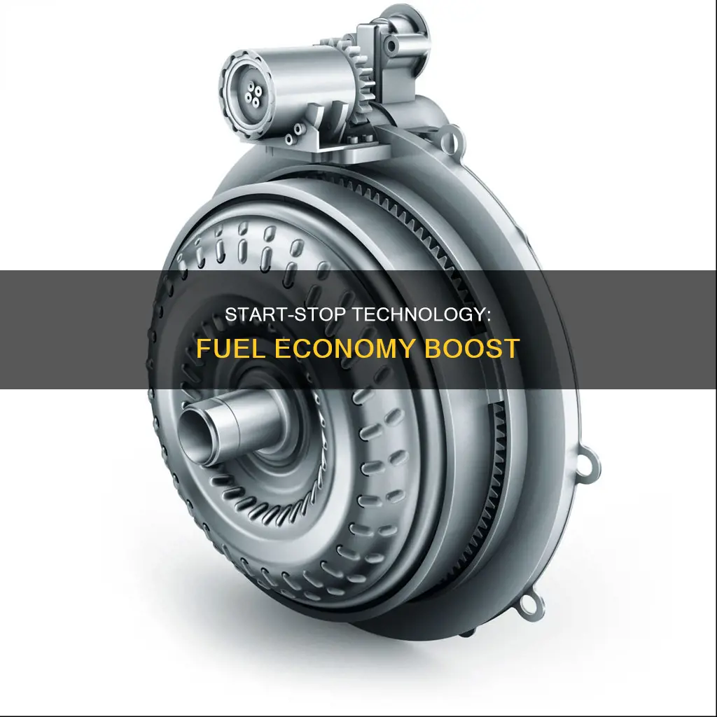 how much fuel economy actually increases from start stop