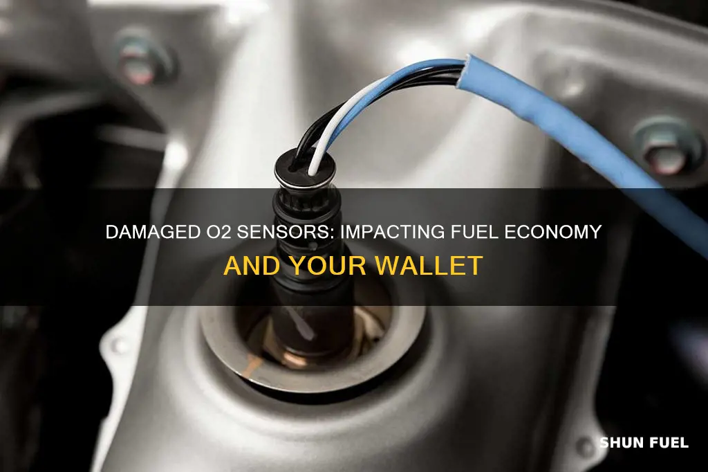 how much fuel economy decrease with bad o2 sensor