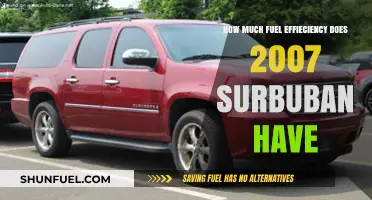 Surburban Fuel Efficiency: 2007 Edition