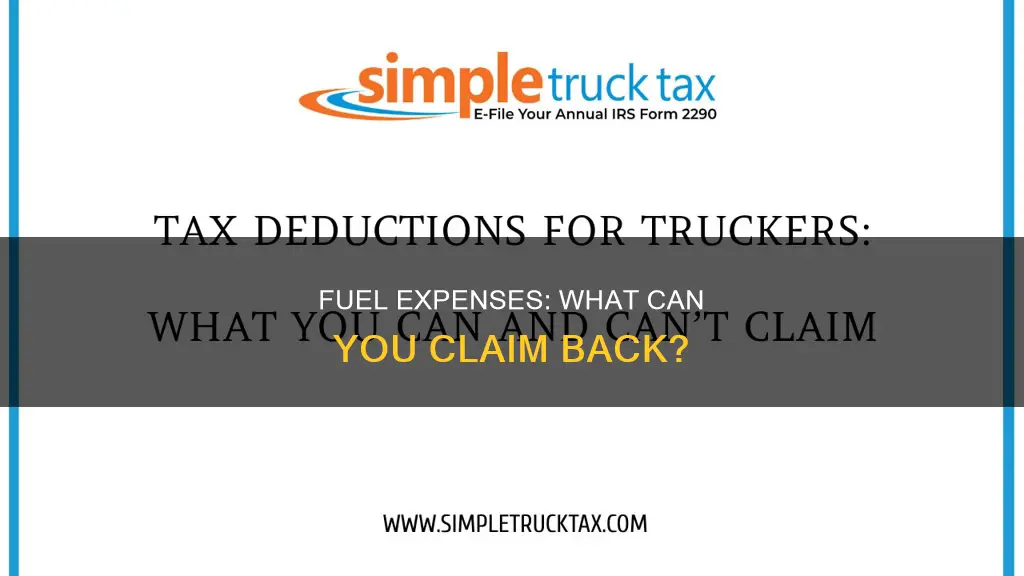 how much fuel expenses can i claim